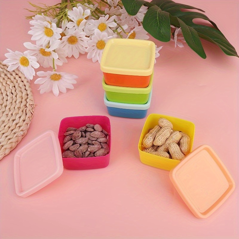 Meal Prep Pasta - Plastic Freezer Cans with Lids -
