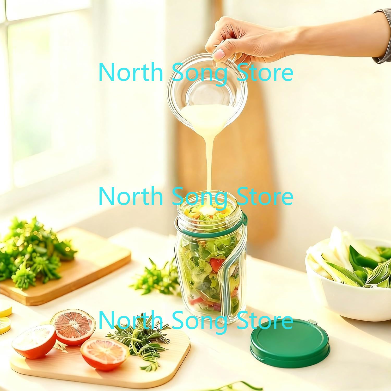 2026 NewSide-Opening Salad Mas – обзор и цена Meal Prep Jar Salad