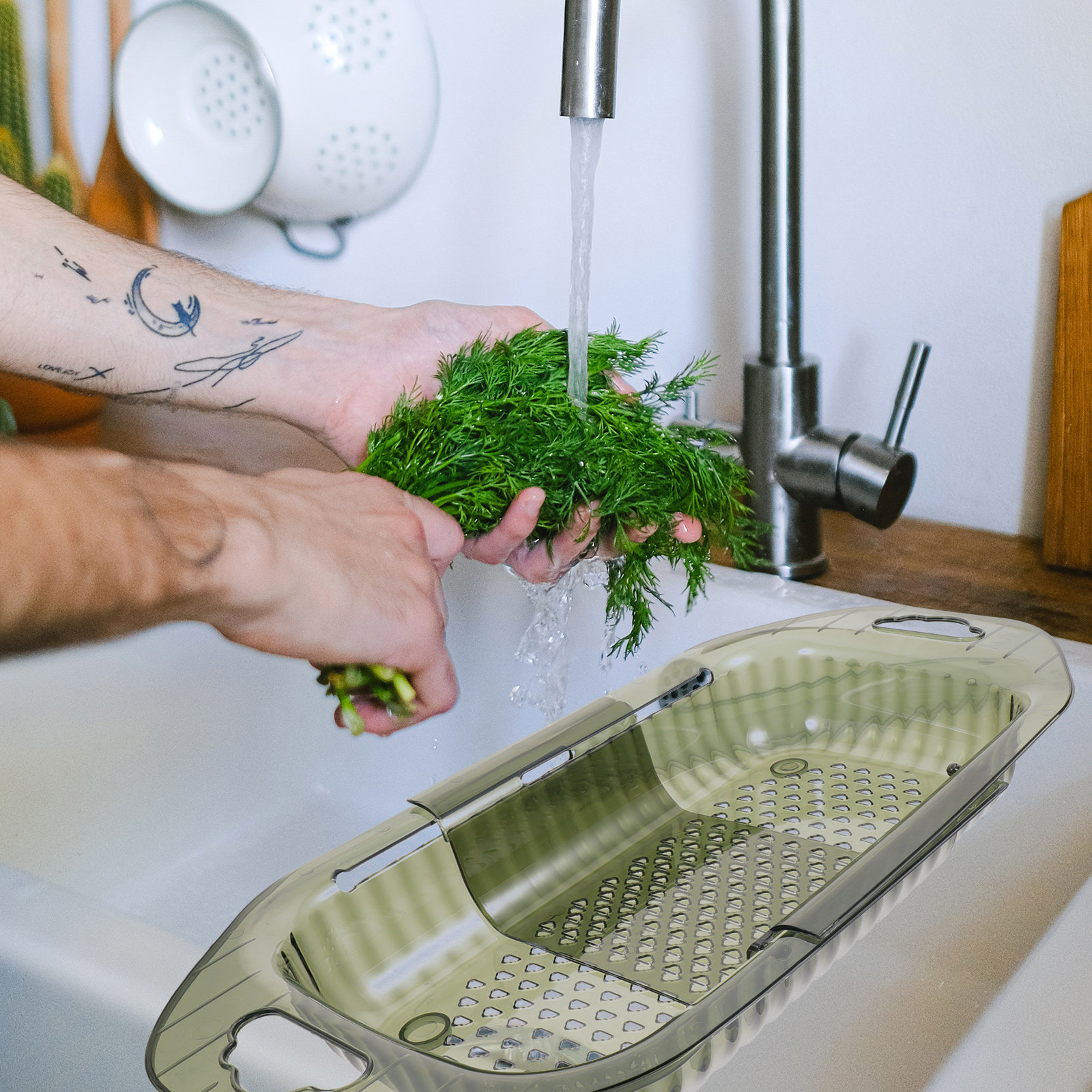 Extendable Sink Strainer Colan – обзор и цена Meal Prep Pasta
