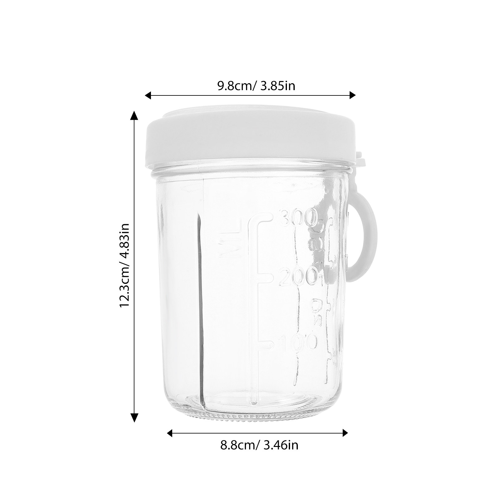 Glass Oatmeal Container 350Ml  – обзор и цена Meal Prep Yogurt Parfait