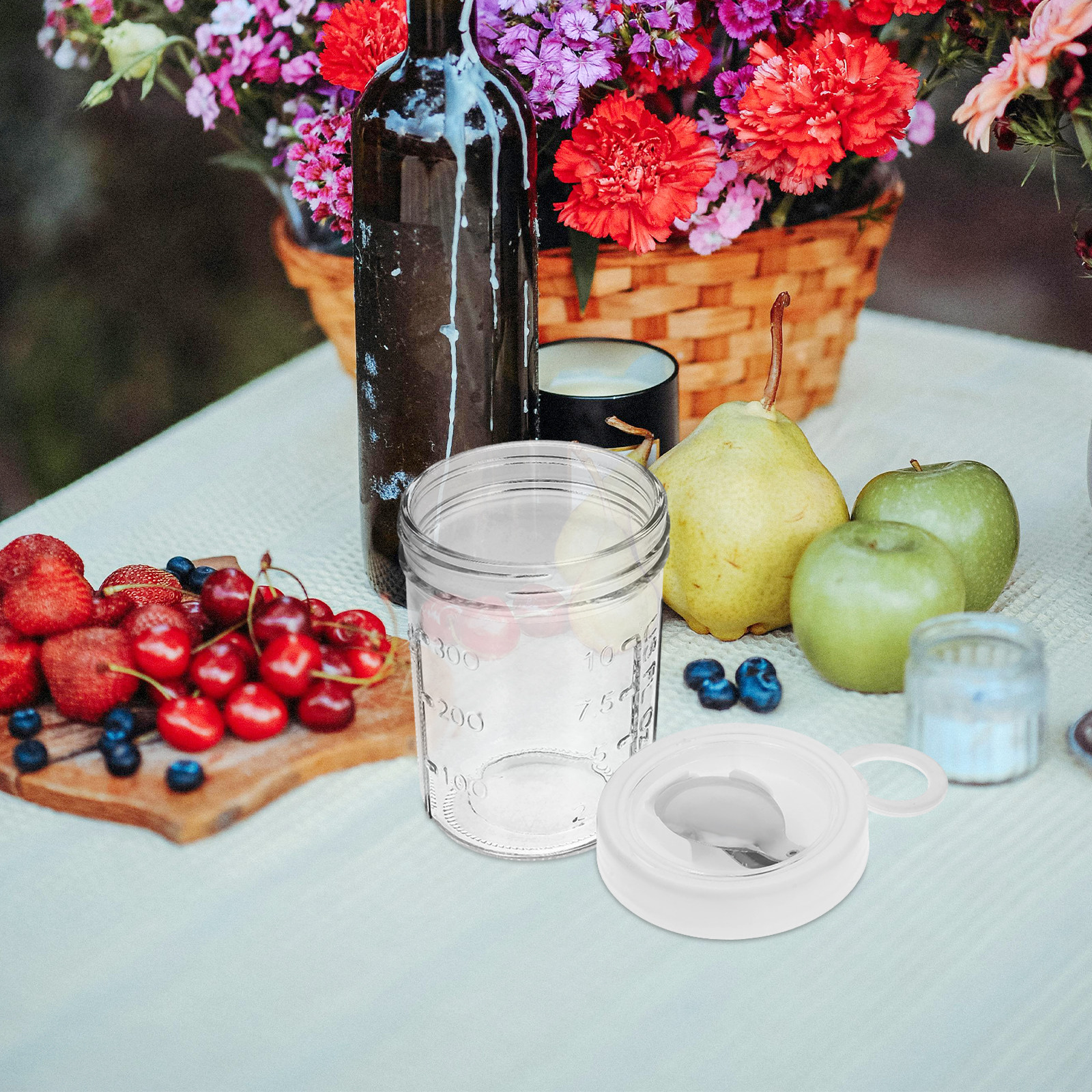 Glass Oatmeal Jar Container 35 – обзор и цена Meal Prep Yogurt Parfait
