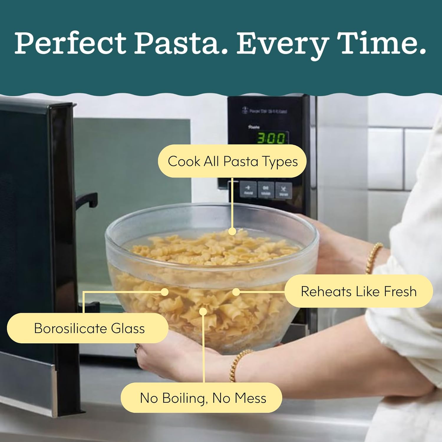 8 Cup Glass Microwave Pasta Co – обзор и цена Meal Prep Pasta
